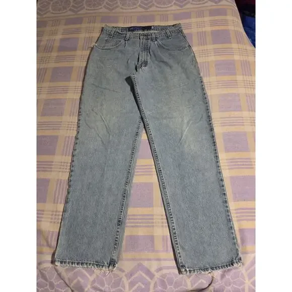 Vintage 90s Levis Silver Tab Baggy Denim Jeans Size 33 X 33 USA Faded Massive - Picture 7 of 16